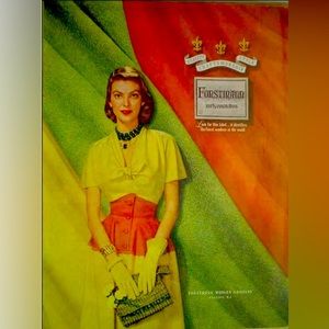 1940s Rare Forstmann fabric A line pin up vintage Gabardine Wool skirt!!!